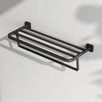 Полка для полотенец AM.PM Func Черная матовая арт-A8F37722 — фото 1, Полки для полотенец