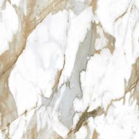 Керамогранит Ceradim Calacatta Fairy Gold бежевый полированный 60х60 см арт-х9999304533 — фото 1, Керамогранит