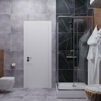 Душевой уголок Triton Вента-Хром 80х80 профиль Хром стекло прозрачное арт-Щ0000049620 — фото 5, Квадратные душевые уголки