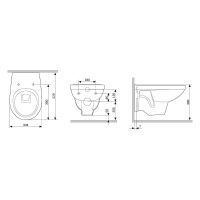 Комплект унитаза с инсталляцией Berges Novum с сиденьем Микролифт и клавишей смыва Хром глянец арт-042417 — фото 10, Комплекты унитаз + инсталляция