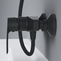 Смеситель для душа AM.PM Gem Черный арт-F90A20022 — фото 5, Смеситель для душа