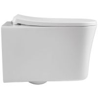 Унитаз Vincea Arco Rimless подвесной с сиденьем Микролифт арт-VT1-36 — фото 2, Подвесные унитазы