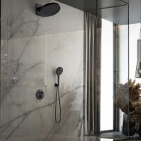 Товар: Душевая система Vincea Inspire с термостатом Черная матовая арт-VSFW-3I22MT3MB - фото 2 Душевая система Vincea Inspire с термостатом Черная матовая арт-VSFW-3I22MT3MB — фото 2, Встраиваемые душевые комплекты