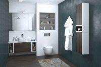 Товар: Полка Aquaton Брук 30 Дуб ферр арт-1A202603BCDF0 - фото 3 Полка Aquaton Брук 30 Дуб ферр арт-1A202603BCDF0 — фото 3, Полки