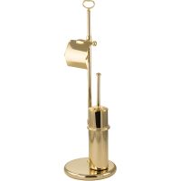 Напольная стойка Migliore Mirella Золото арт-17344 — фото 1, Стойки - набор держателей