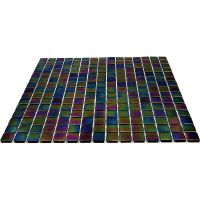 Стеклянная мозаика Alma Pearly 32,7х32,7 см арт-PE-BK903 (PE155) — фото 5, Мозаика