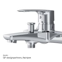 Смеситель для ванны AM.PM Gem Хром арт-F90A10000 — фото 9, Смеситель для ванны