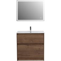 Тумба под раковину BelBagno Kraft 80 Rovere Tabacco арт-KRAFT-800-2C-PIA-RT — фото 10, Тумбы под раковину