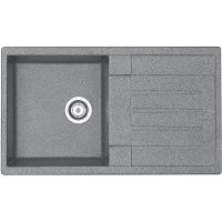 Кухонная мойка Aquaton Верона 86 Серая арт-1A710032VR230 — фото 1, Кухонные мойки
