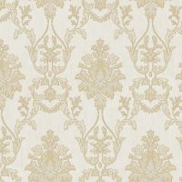 Обои Bernardo Bartalucci Gabriella Винил на флизелине (1,06*10,05) Бежевый, Дамаск арт-84130-1 — фото 1, Обои для стен