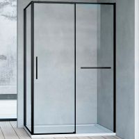 Товар: Душевой уголок Vincea Slim Soft 150x80 профиль Черный стекло прозрачное арт-VSR-1SS8015CLB - фото 3 Душевой уголок Vincea Slim Soft 150x80 профиль Черный стекло прозрачное арт-VSR-1SS8015CLB — фото 3, Прямоугольные душевые уголки