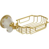 Полка корзина Migliore Provance Золото арт-17709 — фото 1, Полки для ванной и душа