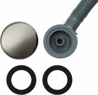 Слив-перелив Allen Brau Priority click-clack Графит брашированный арт-5.31027-MG — фото 6, Сливы-переливы