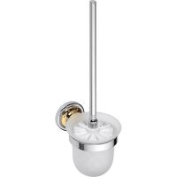 Ершик для унитаза Bemeta Retro Gold and Сhrom Золото Хром арт-144213018 — фото 1, Ершики для унитаза