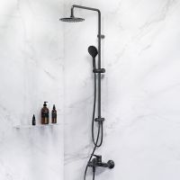 Товар: Душевая система AM.PM X-Joy Черная арт-F42885A14 - фото 8 Душевая система AM.PM X-Joy Черная арт-F42885A14 — фото 8, Душевые стойки