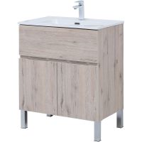 Товар: Тумба под раковину Aquanet Алвита New 70 Дуб веллингтон белый арт-303902 - фото 3 Тумба под раковину Aquanet Алвита New 70 Дуб веллингтон белый арт-303902 — фото 3, Тумбы под раковину