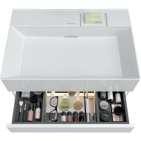 Тумба под раковину Kerama Marazzi Logica 70 LOG.70.2\WHT подвесная Белая арт-LOG.70.2\WHT — фото 4, Тумбы под раковину