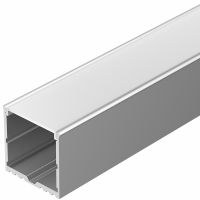 Профиль алюминиевый Arlight накладной Серебристый арт-016138 — фото 1, Профили для светодиодных лент