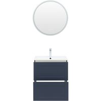 Тумба с раковиной Aquanet Терра 60 подвесная Маренго арт-323179 — фото 9, Тумбы с раковиной