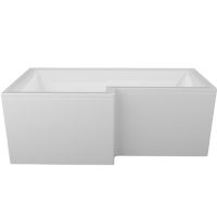 Акриловая ванна Marka One Linea 165x85 R Белая арт-01лин16585п — фото 2, Акриловые ванны