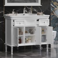 Тумба под раковину Opadiris Кантара 105 Белая матовая арт-00-00003680 — фото 5, Тумбы под раковину