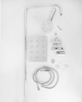 Душевая система Orange Хром арт-S12cr — фото 10, Душевые стойки