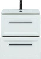 Тумба с раковиной STWORKI Эстерсунд 60 подвесная Белая матовая арт-440924 — фото 4, Тумбы с раковиной