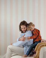 Товар: Обои Grandeco Atmosphere Винил на флизелине (0,53*10,05) Розовый/Бежевый, Полоса/Рогожка арт-AT4018 - фото 3 Обои Grandeco Atmosphere Винил на флизелине (0,53*10,05) Розовый/Бежевый, Полоса/Рогожка арт-AT4018 — фото 3, Обои для стен