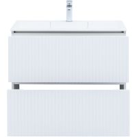 Тумба под раковину Aquanet Джейн 80 подвесная Белая матовая арт-313286 — фото 10, Тумбы под раковину