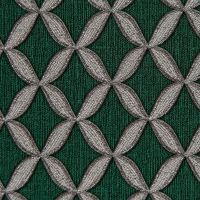 Обои Bernardo Bartalucci Marisa Винил на флизелине (1,06*10) Зеленый/Серебряный, Геометрия арт-84254-7 — фото 2, Обои для стен