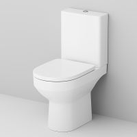 Унитаз компакт AM.PM Spirit V2.0 FlashClean с гигиеническим душем и ершиком с бачком и сиденьем Микролифт арт-CK70C1804W — фото 5, Напольные унитазы