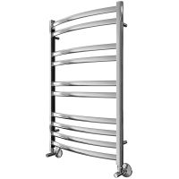 Водяной полотенцесушитель Aquatek Лугано П10 500x800 Хром арт-AQ DOC1080CH — фото 6, Водяные полотенцесушители