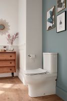 Сиденье для унитаза Jacob Delafon Struktura Белое с микролифтом арт-E20606-00 — фото 6, Сиденья для унитаза