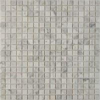 Каменная мозаика Pixmosaic Bianco carrara 30,5x30,5 см арт-PIX241 — фото 1, Мозаика