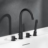 Товар: Смеситель на борт ванны Damixa Scandinavian Pure Черный матовый арт-360400300 - фото 2 Смеситель на борт ванны Damixa Scandinavian Pure Черный матовый арт-360400300 — фото 2, Смесители на борт ванны