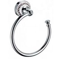 Кольцо для полотенец Fixsen Bogema Хром Белый арт-FX-78511 — фото 1, Полотенцедержатели