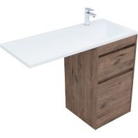 Товар: Тумба с раковиной Aquanet Токио 110 R Дуб веллингтон арт-335586 - фото 2 Тумба с раковиной Aquanet Токио 110 R Дуб веллингтон арт-335586 — фото 2, Тумбы с раковиной