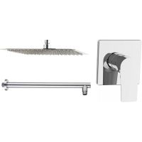 Душевая система Aquanet Static 1.11 Хром арт-257154 — фото 1, Встраиваемые душевые комплекты