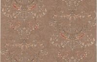 Обои Decori-Decori Gioiello Винил на флизелине (1,06*10,05) Коричневый, Дамаск арт-82513 — фото 2, Обои для стен