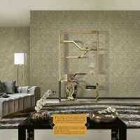 Обои Decori-Decori Parma Винил на флизелине (1,06*10,05) Бежевый, Дамаск арт-83341 — фото 2, Обои для стен