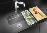 Кухонная мойка Blanco Etagon 500-U Silgranit Антрацит арт-522227 — фото 9, Кухонные мойки