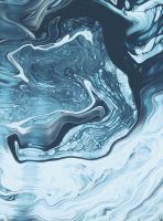 Фреска Ortograf Misto 33254 Фактура бархат FX Флизелин (2*2,7) Синий/Голубой, Абстракция арт-33254 (бархат FX) — фото 2, Фрески