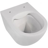 Унитаз Abber Bequem подвесной Белый матовый с сиденьем Микролифт арт-AC1100MW — фото 5, Подвесные унитазы