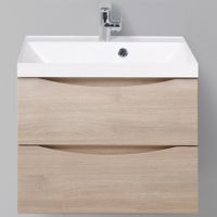 Тумба под раковину BelBagno Marino 60 подвесная Rovere Grigio арт-MARINO-600-2C-SO-RG-P — фото 1, Тумбы под раковину