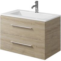 Тумба под раковину Creto Ares 80 подвесная Davos арт-10-1113D — фото 2, Тумбы под раковину