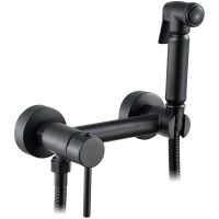 Гигиенический душ со смесителем Viko Черный матовый арт-V-4928 — фото 1, Гигиенические души