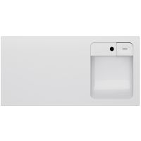 Раковина AM.PM X-Joy 100 R с местом под стиральную машину Белая арт-M85AWPR1001WG — фото 1, Раковины на стиральную машину