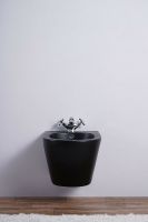 Биде Esbano Lirio подвесное Черное матовое арт-ESVBLIRIBM — фото 3, Биде подвесные