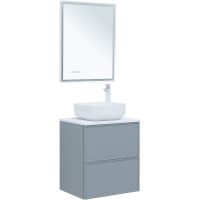 Товар: Тумба под раковину Aquanet Арт 60 подвесная Мисти грин арт-313274 - фото 12 Тумба под раковину Aquanet Арт 60 подвесная Мисти грин арт-313274 — фото 12, Тумбы под раковину