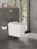 Унитаз Orange подвесной с сиденьем Микролифт арт-C06-100w — фото 2, Подвесные унитазы